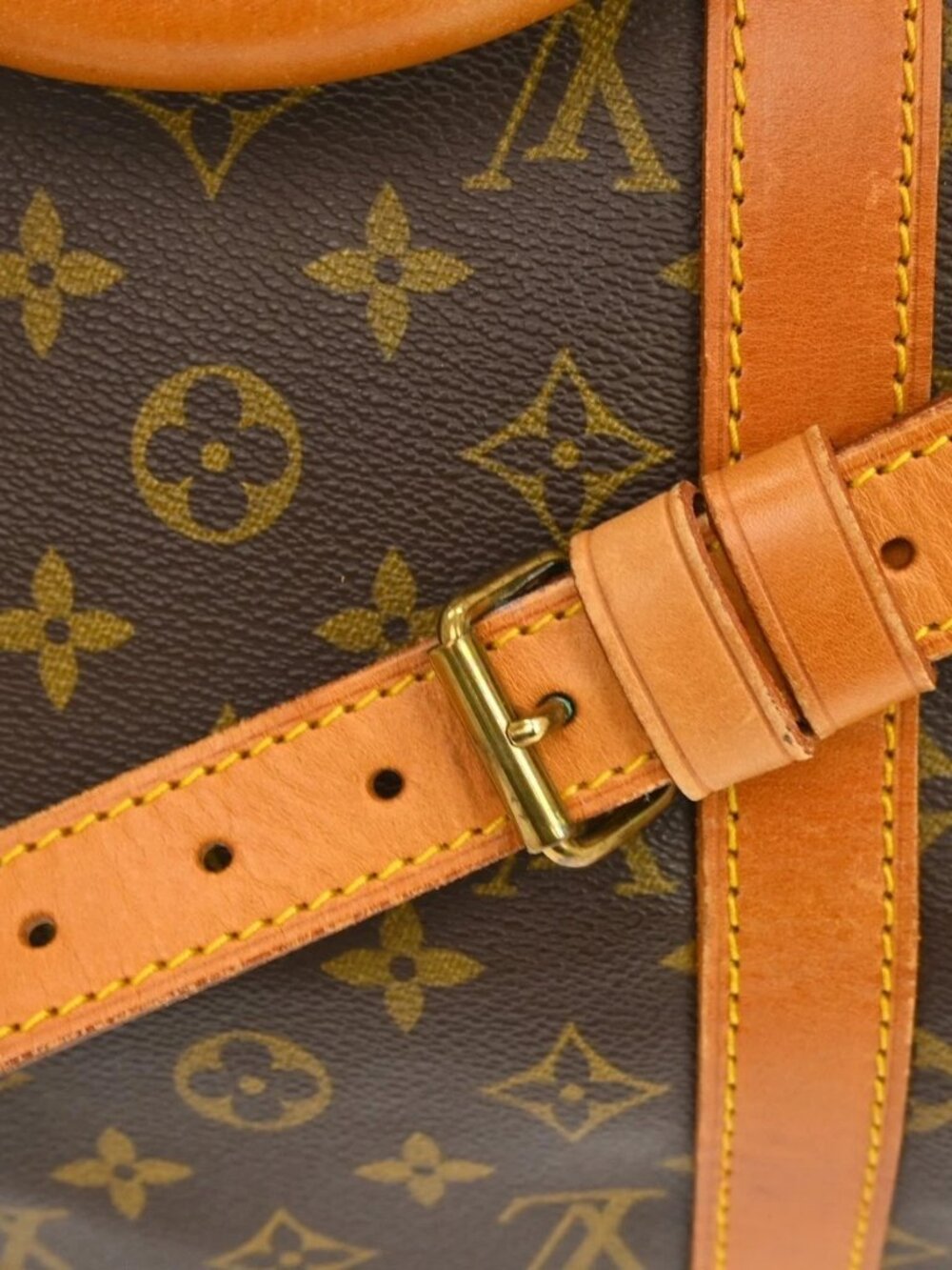 LOUIS VUITTON KEEPALL 50 BANDOULIERE HANDBAG - Picture 5 of 15